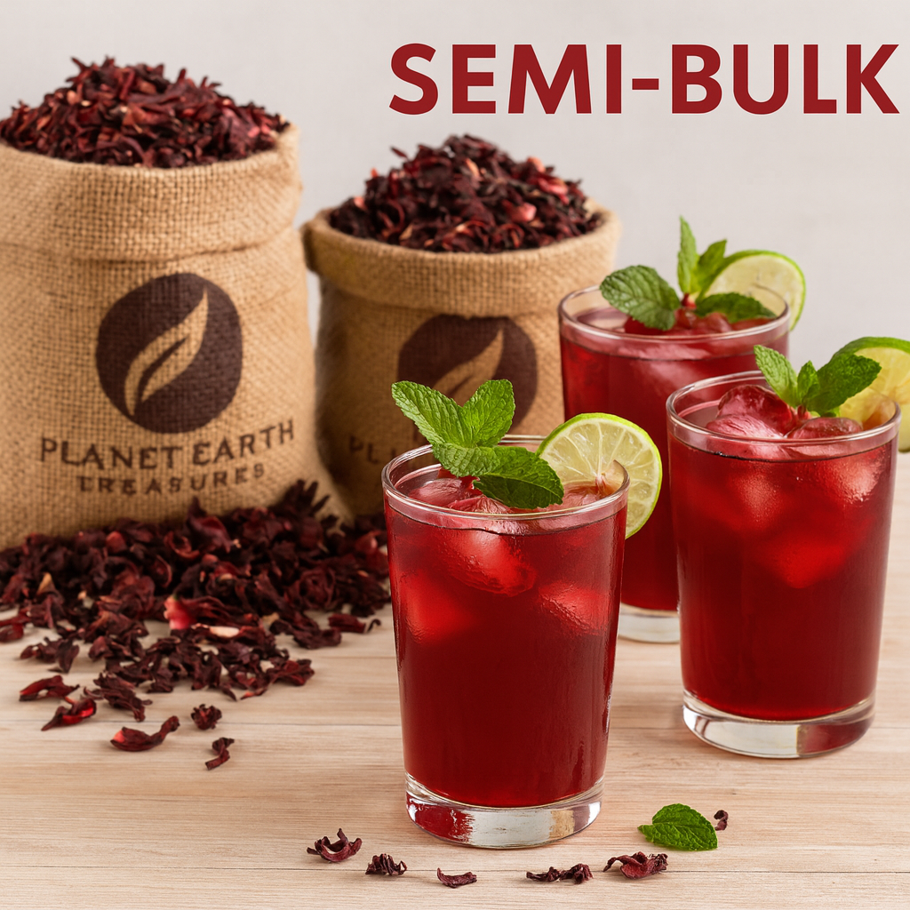 Hibiscus bulk packaging