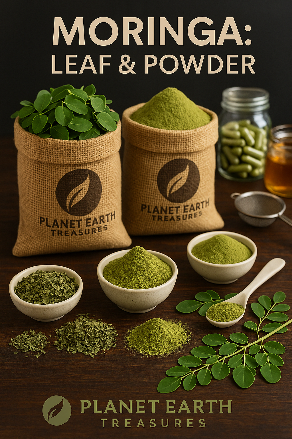 Moringa powder production